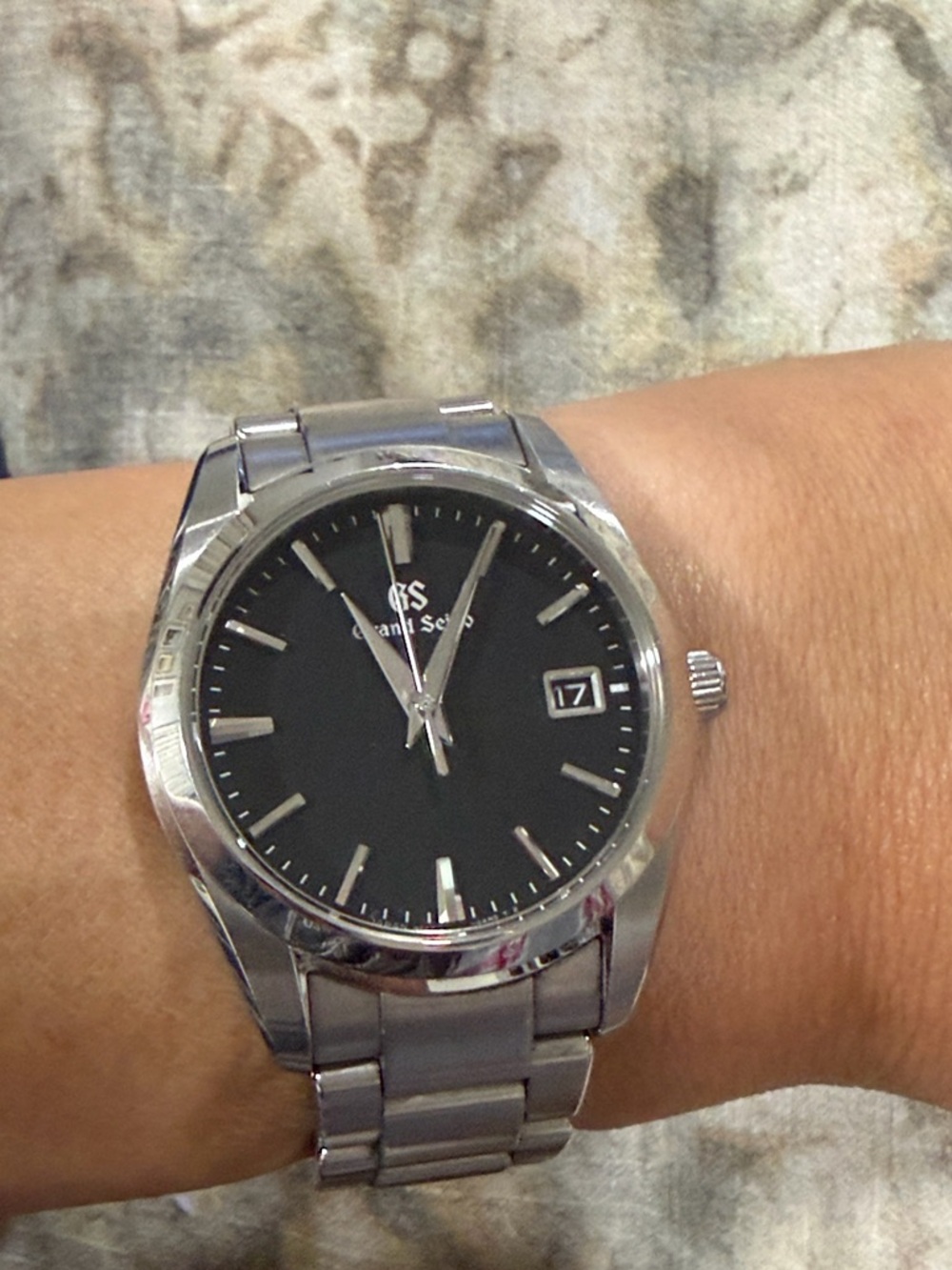 Grand Seiko Heritage SBGX261 Men's Watch - Black/Silver